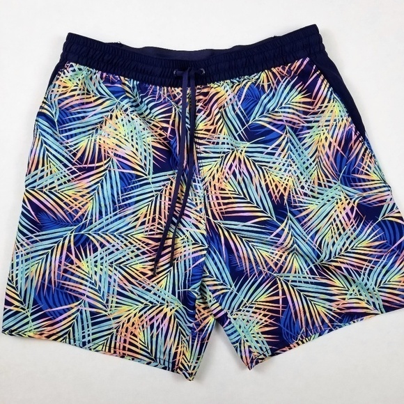 Speedo Seaside Volley Lined Swim Trunks Shorts 4 Way Stretch Mens XL - Picture 1 of 9